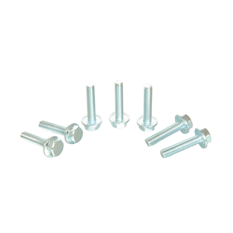 개스킷과 이빨 나사가있는 육각형 플랜지