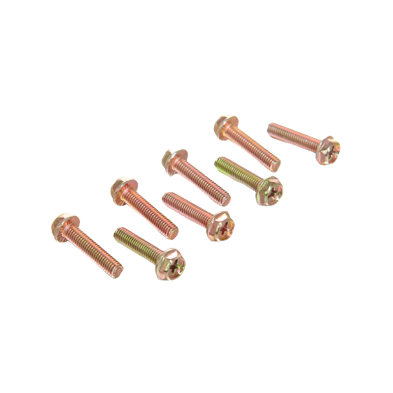 크로스 오목한 육각형 플랜지 나사